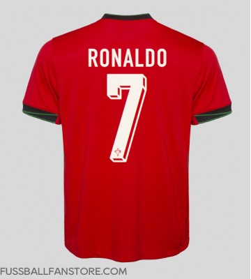 Portugal Cristiano Ronaldo #7 Replik Heimtrikot EM 2024 Kurzarm